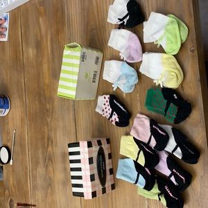 Baby girls Trumpette socks size 0-12 months